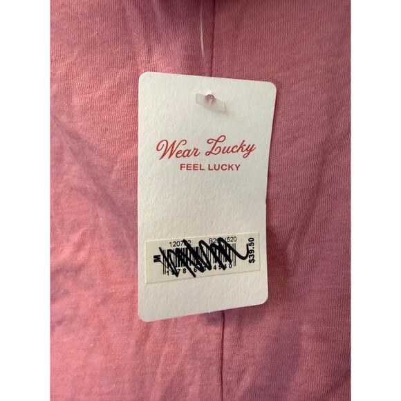 NWT Lucky Brand Rolling Stones Pink T-Shirt Sz. M - Picture 7 of 8